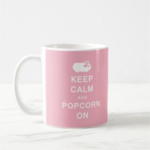 Keep Calm & Popcorn On Mug