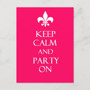 Keep Calm Postcard