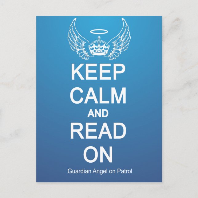 Keep Calm Postcard (Front)