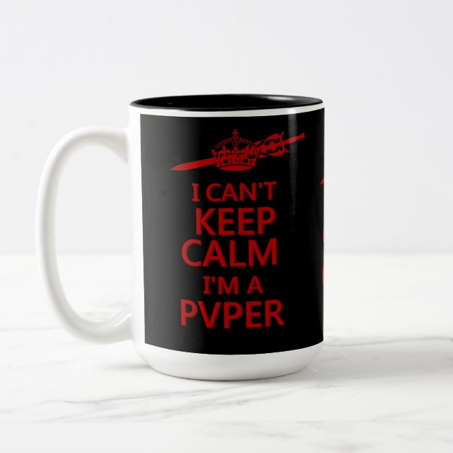 Keep Calm PVP Mug (Left)