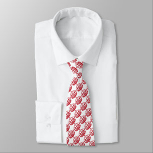 KEEP CALM RED Crown Pattern Tie
