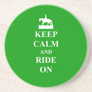 Keep calm & ride on coaster