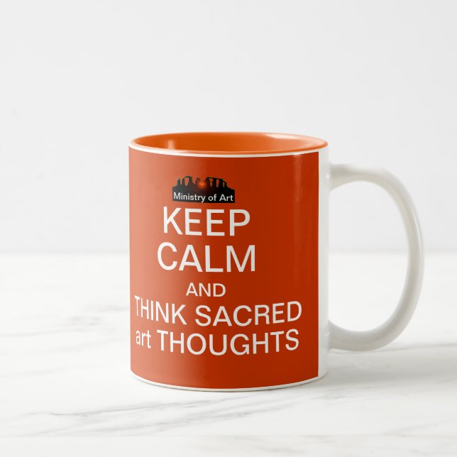 KEEP CALM - Sacredart Mug (Right)