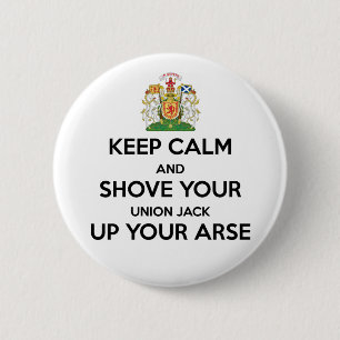 Keep Calm Scot Indy Badge 2 Inch Round Button