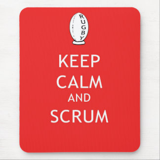 Keep Calm & Scrum Mouse Pad