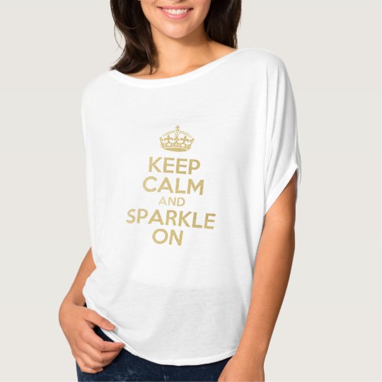 Keep Calm & Sparkle On T-Shirt
