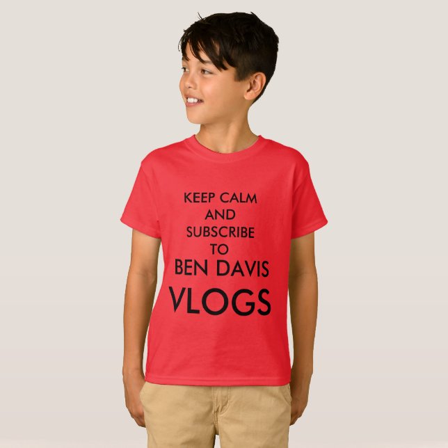 Keep calm T-Shirt (Front Full)