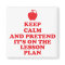 Keep Calm Teachers Magnet