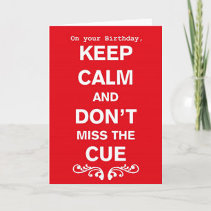 Keep Calm Tribal Card