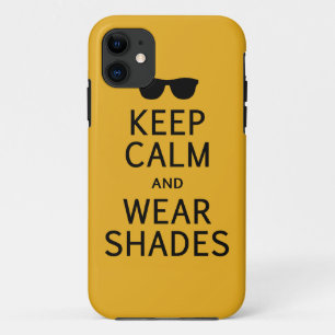 Keep Calm & Wear Shades iPhone 5 case-mate 11 Case