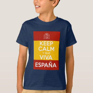 Keep Calm y que viva España T-Shirt