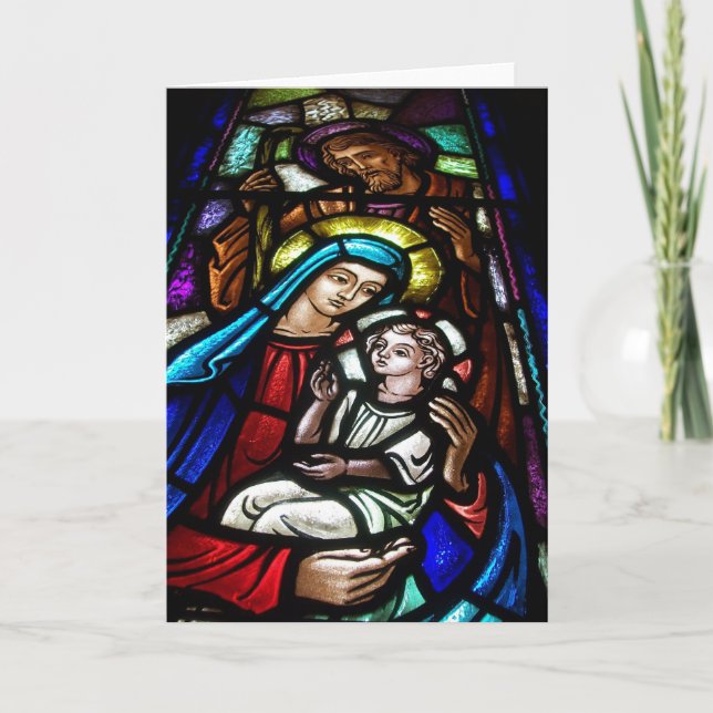 Keep Christ in Christmas (C Cathedral Series) Holiday Card (Front)