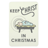 Keep Christ in Christmas Car Magnet