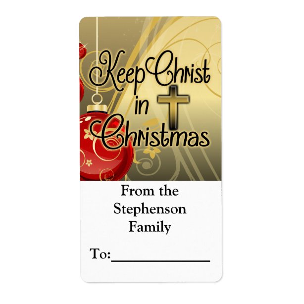 Christian Christmas Labels | Zazzle.ca