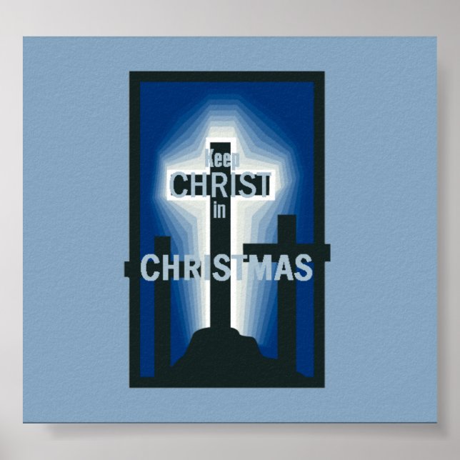 Keep CHRIST Poster (Front)