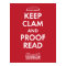 Keep Clam and Proofread