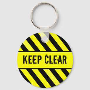 Keep Clear Keychain