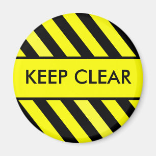 Keep Clear Magnet