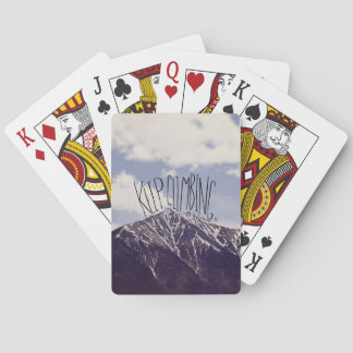 Keep Climbing Playing Cards