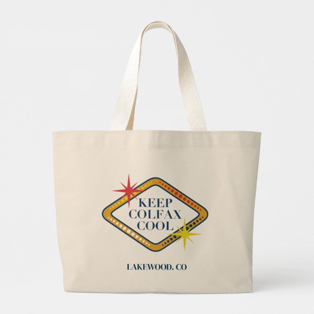 Keep Colfax Cool Jumbo Tote Bag (Dos)