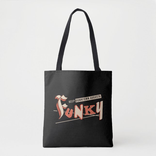 Keep Downtown Augusta Funky Tote (Front)