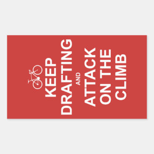 Keep Drafting And Attack On The Climb Sticker