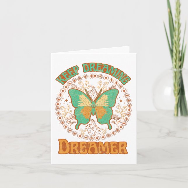 Keep Dreaming Dreamer Card (Front)