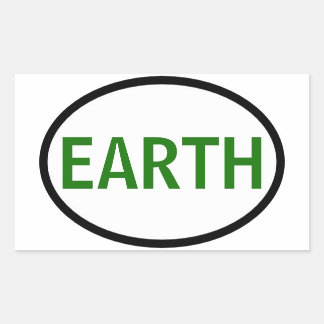 Keep Earth Green Sticker (Front)