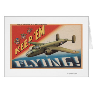Keep 'Em Flying/B-25 Medium Bomber (Airplane)
