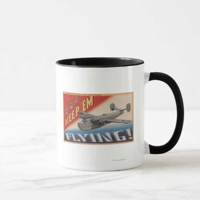 Keep 'Em Flying/PB2Y-2 Mug (Right)