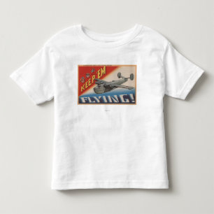 Keep 'Em Flying/PB2Y-2 Toddler T-shirt