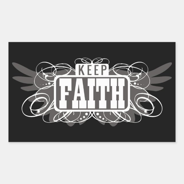 Keep Faith Sticker (Front)