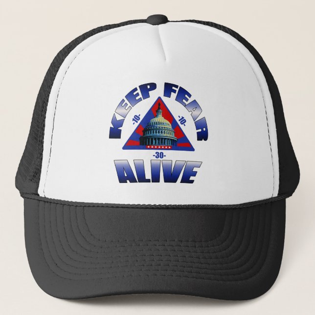 Keep Fear Alive Trucker Hat (Front)