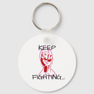 Keep Fighting Keychain
