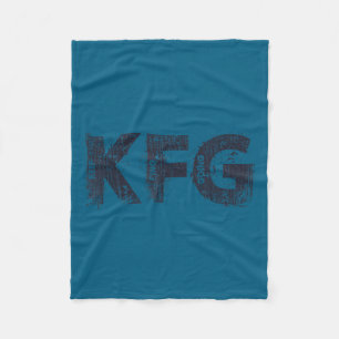 Keep F'ing Going Distressed Motivational Saying Fleece Blanket