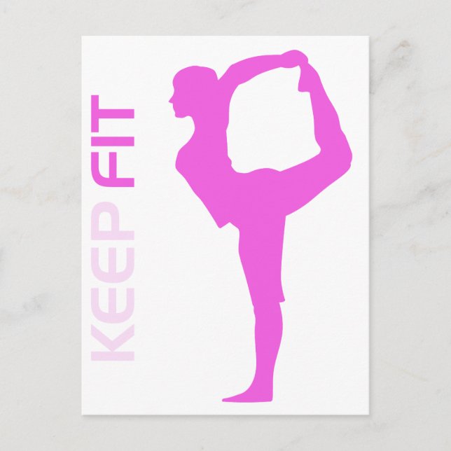 Keep Fit Postcard (Front)