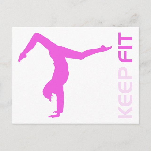Keep Fit Postcard (Front)