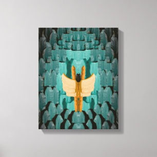 Keep Flying - Abstract Mental Health Art Canvas Print