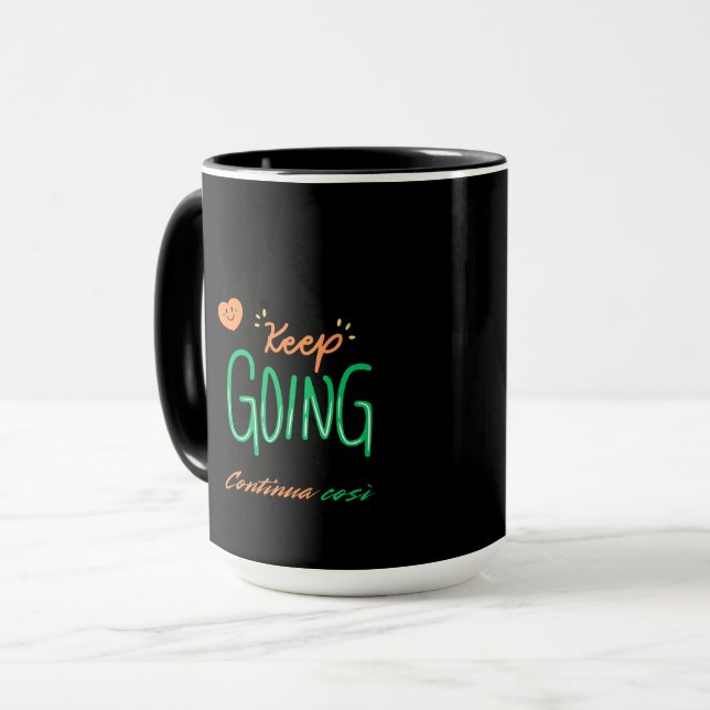Keep Going , Continua Cosi Mug (Front Left)