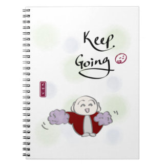Keep Going - Healing Ojizo Notebook