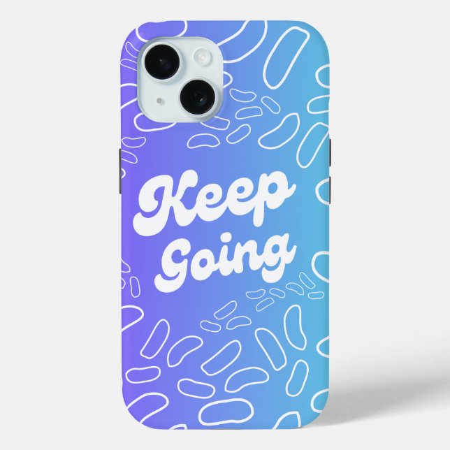 Keep Going Inspiration Case-Mate iPhone Case (Back)