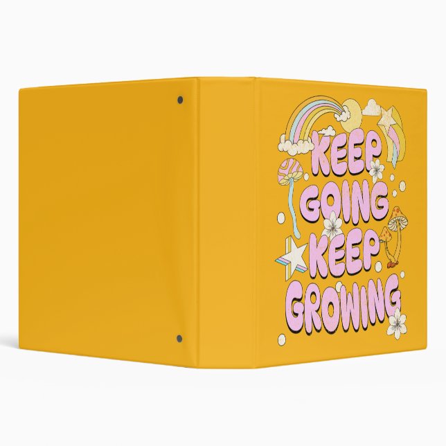 Keep going keep growing binder (Background)