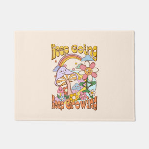 Keep Going Keep Growing Doormat