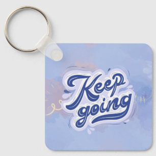 Keep Going Keychain