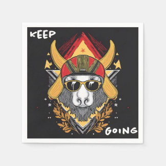 Keep Going Napkin