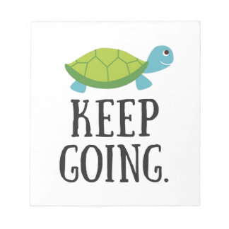 Keep Going Notepad