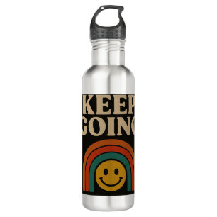 Keep Going: Positivity in Every Step 710 Ml Water Bottle