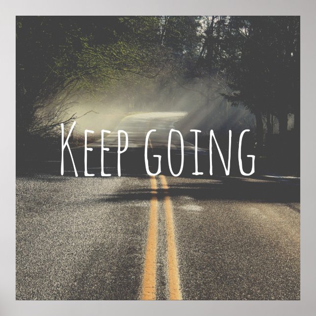 Keep going poster (Front)
