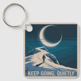 Keep Going, Quietly Keychain