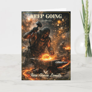 Keep Going – Rise Above Limits Card